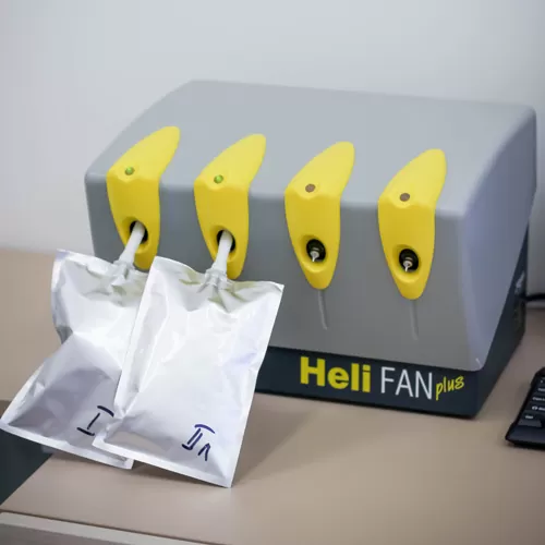 Helicobacter pylori detection (13с urea breath test)