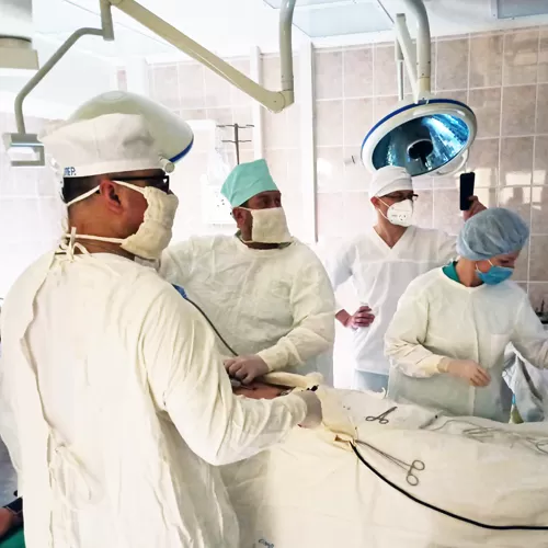 The Education Project Endovideosurgery to the Provinces